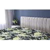 Ambesonne Floral Fitted Sheet, Valentine’s Day Romantic Concept Watercolor Hydrangeas Roses Birds, Decorative Soft Bedding All-Round Elastic Pocket, California King, Soft Pink Pistachio Green(Pastel Green and Pale Blue)