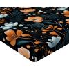 Ambesonne Floral Fitted Sheet, Valentine’s Day Romantic Concept Watercolor Hydrangeas Roses Birds, Decorative Soft Bedding All-Round Elastic Pocket, California King, Soft Pink Pistachio Green(Amber Teal Pale Seafoam)