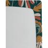 Ambesonne Floral Fitted Sheet, Valentine’s Day Romantic Concept Watercolor Hydrangeas Roses Birds, Decorative Soft Bedding All-Round Elastic Pocket, California King, Soft Pink Pistachio Green(Pale Rust Grey Teal and Amber)