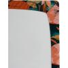 Ambesonne Floral Fitted Sheet, Valentine’s Day Romantic Concept Watercolor Hydrangeas Roses Birds, Decorative Soft Bedding All-Round Elastic Pocket, California King, Soft Pink Pistachio Green(Burnt Orange Tan Teal)