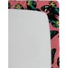 Ambesonne Floral Fitted Sheet, Valentine’s Day Romantic Concept Watercolor Hydrangeas Roses Birds, Decorative Soft Bedding All-Round Elastic Pocket, California King, Soft Pink Pistachio Green(Pastel Pink Forest Green)