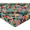 Ambesonne Floral Fitted Sheet, Valentine’s Day Theme Vintage Style Romantic Roses Pattern Plot, Decorative Soft Fabric Bedding All-Round Elastic Pocket, Twin Size, Dark Fuchsia and Slate Blue(Dark Coral and Hunter Green)