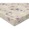 Ambesonne Floral Fitted Sheet, Valentine’s Day Theme Vintage Style Romantic Roses Pattern Plot, Decorative Soft Fabric Bedding All-Round Elastic Pocket, Twin Size, Dark Fuchsia and Slate Blue(Pale Lavender Blue Grey)