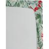 Ambesonne Floral Fitted Sheet, Valentine’s Day Theme Vintage Style Romantic Roses Pattern Plot, Decorative Soft Fabric Bedding All-Round Elastic Pocket, Twin Size, Dark Fuchsia and Slate Blue(Dark Coral and Army Green)