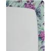 Ambesonne Floral Fitted Sheet, Valentine’s Day Theme Vintage Style Romantic Roses Pattern Plot, Decorative Soft Fabric Bedding All-Round Elastic Pocket, Twin Size, Dark Fuchsia and Slate Blue(Pale Purple Grey Teal)
