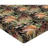 Ambesonne Floral Fitted Sheet, Valentine’s Day Theme Vintage Style Romantic Roses Pattern Plot, Decorative Soft Fabric Bedding All-Round Elastic Pocket, Twin Size, Dark Fuchsia and Slate Blue(Pale Orange Sage Green)