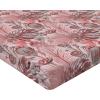 Ambesonne Floral Fitted Sheet, Valentine’s Day Theme Vintage Style Romantic Roses Pattern Plot, Decorative Soft Fabric Bedding All-Round Elastic Pocket, Twin Size, Dark Fuchsia and Slate Blue(Pale Rose and Pastel Pink)