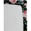 Ambesonne Floral Fitted Sheet, Valentine’s Day Theme Vintage Style Romantic Roses Pattern Plot, Decorative Soft Fabric Bedding All-Round Elastic Pocket, Twin Size, Dark Fuchsia and Slate Blue(Soft Pink and Hunter Green)
