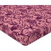 Ambesonne Floral Fitted Sheet, Valentine’s Day Theme Vintage Style Romantic Roses Pattern Plot, Decorative Soft Fabric Bedding All-Round Elastic Pocket, Twin Size, Dark Fuchsia and Slate Blue(Soft Pink and Dark Magenta)