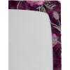 Ambesonne Floral Fitted Sheet, Valentine’s Day Theme Vintage Style Romantic Roses Pattern Plot, Decorative Soft Fabric Bedding All-Round Elastic Pocket, Twin Size, Dark Fuchsia and Slate Blue(Dark Magenta and Purple)