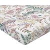 Ambesonne Floral Fitted Sheet, Valentine’s Day Theme Vintage Style Romantic Roses Pattern Plot, Decorative Soft Fabric Bedding All-Round Elastic Pocket, Twin Size, Dark Fuchsia and Slate Blue(Laurel Green and Pale Taupe)