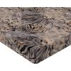Ambesonne Floral Fitted Sheet, Valentine’s Day Theme Vintage Style Romantic Roses Pattern Plot, Decorative Soft Fabric Bedding All-Round Elastic Pocket, Twin Size, Dark Fuchsia and Slate Blue(Pale Grey and Caramel)