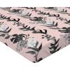 Ambesonne Floral Fitted Sheet, Valentine’s Day Theme Vintage Style Romantic Roses Pattern Plot, Decorative Soft Fabric Bedding All-Round Elastic Pocket, Twin Size, Dark Fuchsia and Slate Blue(Charcoal Grey and Champagne)