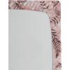Ambesonne Floral Fitted Sheet, Valentine’s Day Theme Vintage Style Romantic Roses Pattern Plot, Decorative Soft Fabric Bedding All-Round Elastic Pocket, Twin Size, Dark Fuchsia and Slate Blue(Pale Salmon and Grey Pink)