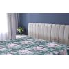 Ambesonne Floral Fitted Sheet, Valentine’s Day Theme Vintage Style Romantic Roses Pattern Plot, Decorative Soft Fabric Bedding All-Round Elastic Pocket, Twin Size, Dark Fuchsia and Slate Blue(Dark Teal and Soft Pink)