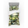 Ambesonne Floral Heart Bedding Set, Tenderness of Romantic Garden Ivy Branches and Roses Valentines Day, 3 Piece Duvet Cover Set with Sham and Fitted Sheet, Twin XL Size, Laurel Green and Pink(Fern Green Blue and Mustard)