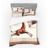 Ambesonne Floral Heart Bedding Set, Tenderness of Romantic Garden Ivy Branches and Roses Valentines Day, 3 Piece Duvet Cover Set with Sham and Fitted Sheet, Twin XL Size, Laurel Green and Pink(Cinnamon Off White Green)