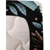 Ambesonne Floral Heart Sheet Set, Tenderness of Romantic Garden Ivy Branches and Roses Valentines Day, Fitted and Flat Sheet with Pillowcase Bedding Accent 3 Piece Set, Twin, Laurel Green and Pink(Blue Grey and Pale Caramel)