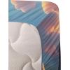 Ambesonne Floral Heart Sheet Set, Tenderness of Romantic Garden Ivy Branches and Roses Valentines Day, Fitted and Flat Sheet with Pillowcase Bedding Accent 3 Piece Set, Twin, Laurel Green and Pink(Pale Pink Soft Blue)