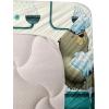 Ambesonne Floral Heart Sheet Set, Tenderness of Romantic Garden Ivy Branches and Roses Valentines Day, Fitted and Flat Sheet with Pillowcase Bedding Accent 3 Piece Set, Twin, Laurel Green and Pink(Teal Burnt Orange Ivory)