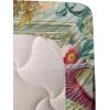 Ambesonne Floral Heart Sheet Set, Tenderness of Romantic Garden Ivy Branches and Roses Valentines Day, Fitted and Flat Sheet with Pillowcase Bedding Accent 3 Piece Set, Twin, Laurel Green and Pink(Green Multicolor)