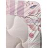 Ambesonne Floral Heart Sheet Set, Tenderness of Romantic Garden Ivy Branches and Roses Valentines Day, Fitted and Flat Sheet with Pillowcase Bedding Accent 3 Piece Set, Twin, Laurel Green and Pink(Lilac and Pale Pink)