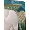 Ambesonne Floral Heart Sheet Set, Tenderness of Romantic Garden Ivy Branches and Roses Valentines Day, Fitted and Flat Sheet with Pillowcase Bedding Accent 3 Piece Set, Twin, Laurel Green and Pink(Green Blue)