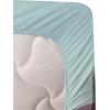 Ambesonne Floral Heart Sheet Set, Tenderness of Romantic Garden Ivy Branches and Roses Valentines Day, Fitted and Flat Sheet with Pillowcase Bedding Accent 3 Piece Set, Twin, Laurel Green and Pink(Petrol Blue Pale Ruby)