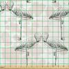 Ambesonne Romantic Fabric by The Yard, Flamingos Shaping Hearts with Heads Love Animal Valentines Illustration, Stretch Knit Fabric for Clothing Sewing and Arts Crafts, 10 Yards, Pale Pink Grey(Pale Pink Grey)
