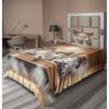 Pastel Brown and Pale Grey