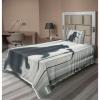 Dark Blue Grey Off White