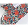 Ambesonne Floral Bed Runner Set, Rose Flowers and Leaves Pattern Vintage Valentine Romantic Ornament, Decorative Bedding Scarf and 2 Pillow Shams for Hotels Homes, King, Pastel Pink Hunter Green(Vermilion and Navy Blue)