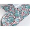Ambesonne Floral Bed Runner Set, Rose Flowers and Leaves Pattern Vintage Valentine Romantic Ornament, Decorative Bedding Scarf and 2 Pillow Shams for Hotels Homes, King, Pastel Pink Hunter Green(Pale Teal and Sky Blue)