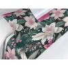 Pink Laurel Green White