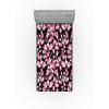 Ambesonne Floral Fitted Sheet, Roses Lavender Eucalyptus Watercolor Valentine’s Day Romantic Concept, Decorative Soft Fabric Bedding All-Round Elastic Pocket, Full Size, Purple Grey and Off White(Hot Pink Reseda Green)
