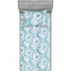 Pale Azure Blue and Teal