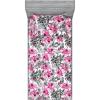 Pale Fuchsia Grey and White