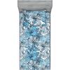 Pale Azure Blue and White