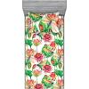 Ambesonne Floral Fitted Sheet & Pillow Sham Set, Valentine’s Day Theme Flowers Vintage Botanical Nature Ornament Art, Decorative Printed 2 Piece Bedding Decor Set, Twinxl, Dark Coral and Fern Green(Apple Green and Pastel Pink)