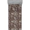 Ambesonne Floral Fitted Sheet & Pillow Sham Set, Watercolor Repeating Roses Valentine’s Day Theme Vintage Style Art, Decorative Printed 3 Piece Bedding Decor Set, Full, Dark Coral Fawn and Sepia(Dark Taupe and Sand Brown)