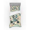 Almond Green Blush Peach