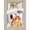 Burnt Sienna White and Black