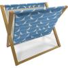 Sky Blue and White