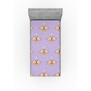Ambesonne Floral Fitted Sheet, Romantic Valentine’s Day Theme Overlapping Simplistic Rose Flowers Art, Decorative Soft Fabric Bedding All-Round Elastic Pocket, Full Size, Pale Salmon and Blush(Pastel Brown Lavender)