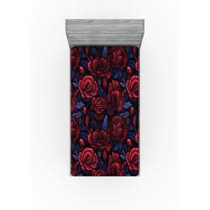 Ambesonne Floral Fitted Sheet, Valentine’s Day Romantic Concept Watercolor Hydrangeas Roses Birds, Decorative Soft Bedding All-Round Elastic Pocket, California King, Soft Pink Pistachio Green(Dark Coral and Violet Blue)
