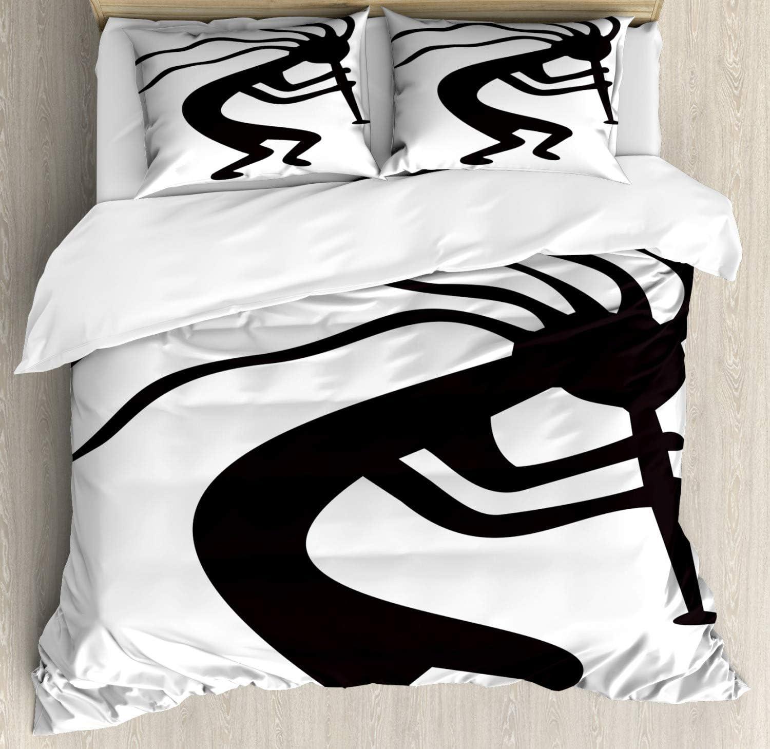 imageAmbesonne Heart Duvet Cover Sets Repetitive Romantic Plaid Motif Hearts Valentines Bedding Set with 2 Duvet Covers amp 4 Pillowcases 2 Pack King Size Champagne MulticolorDark Taupe and White