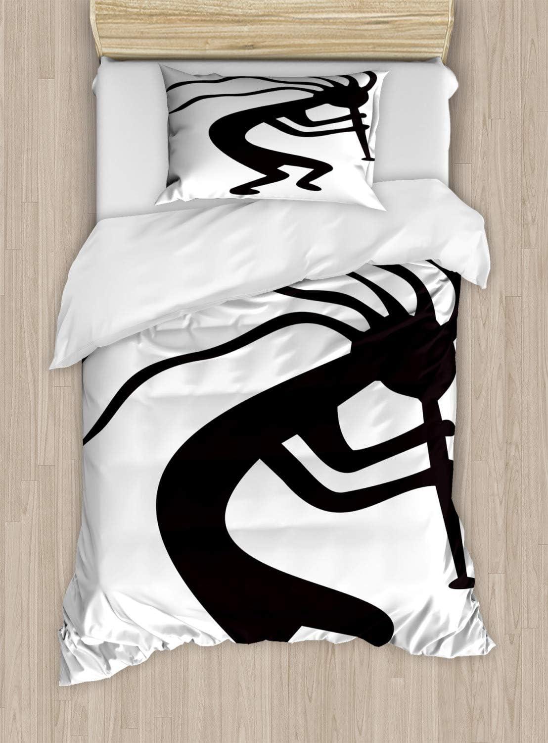imageAmbesonne Heart Duvet Cover Sets Repetitive Romantic Plaid Motif Hearts Valentines Bedding Set with 2 Duvet Covers amp 4 Pillowcases 2 Pack King Size Champagne MulticolorDark Taupe and White