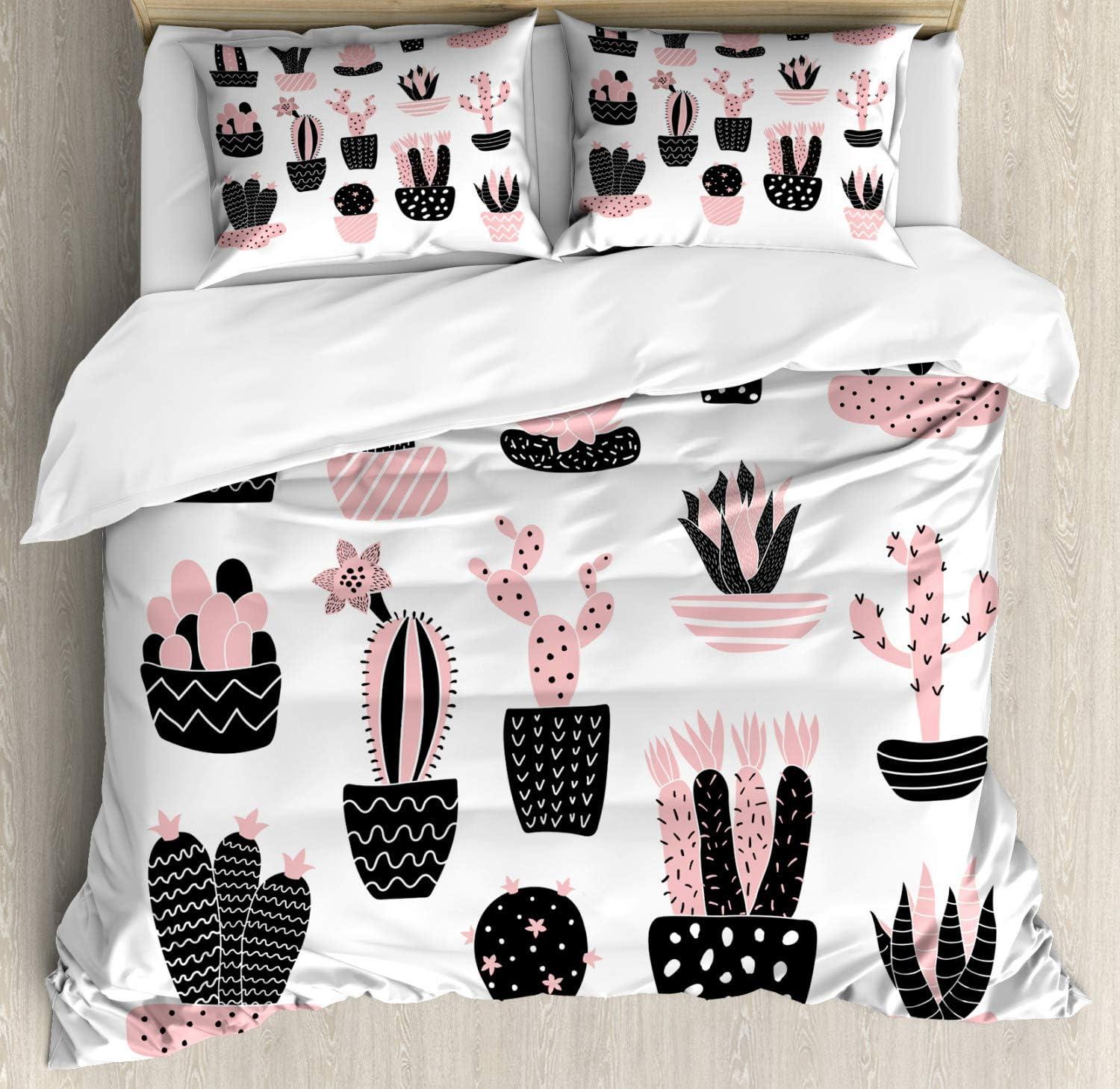 imageAmbesonne I Love You Duvet Cover Set Hand Writing with Infinity Romantic Red Hearts Valentines Day Theme Decorative 3 Piece Bedding Set with 2 Pillow Shams Queen Size Red Black WhitePale Pink White