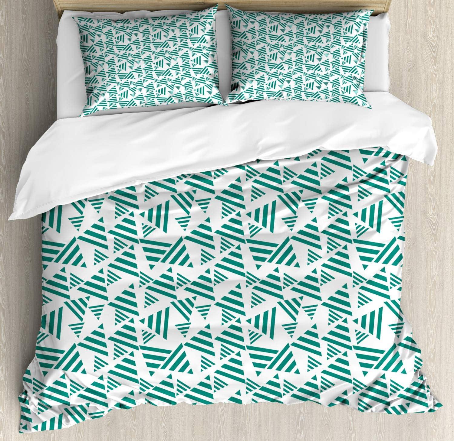 imageAmbesonne I Love You Duvet Cover Set Hand Writing with Infinity Romantic Red Hearts Valentines Day Theme Decorative 3 Piece Bedding Set with 2 Pillow Shams Queen Size Red Black WhiteTeal White