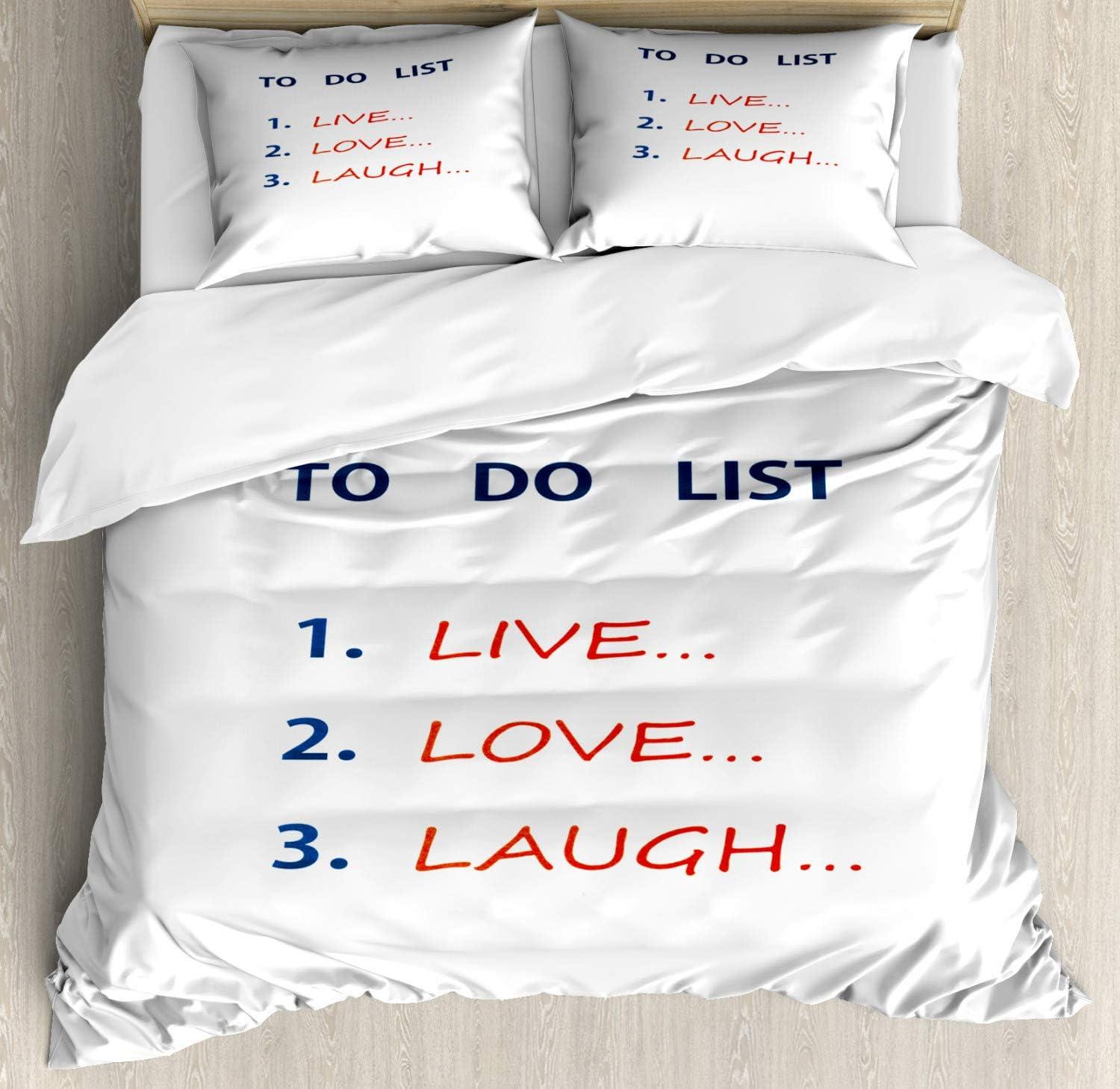 imageAmbesonne I Love You More Duvet Cover Sets Pink Rats with Tangled Tails Forming a Heart Valentines Bedding Set with 2 Duvet Covers amp 4 Pillowcases 2 Pack Queen Size Pale Pink Cocoa YellowNavy Blue Scarlet